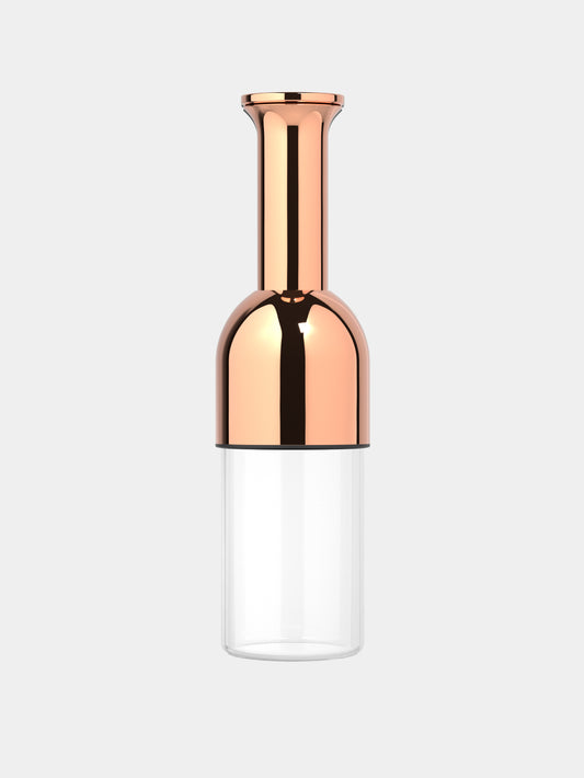 eto wine decanter in Copper: mirror finish