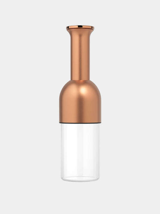 eto wine decanter in Copper: satin finish